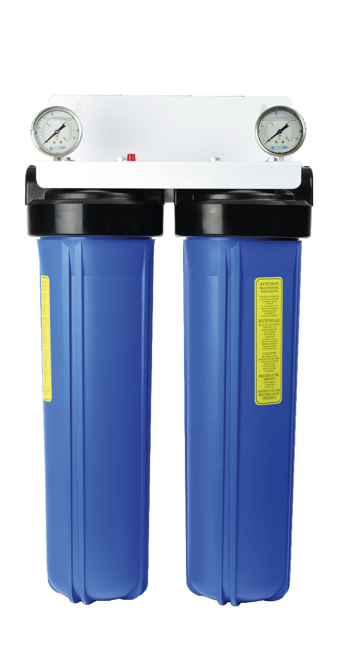 YDROKALK 20 - Système filtration double Big Blue avec électrolyse